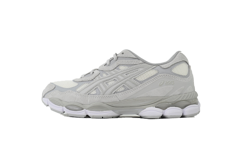 【BA3M5】NYC-云灰 亚瑟士 复古时尚跑步鞋 1203A663-101 ASICS Gel NYC 'Cream Cloud Grey'