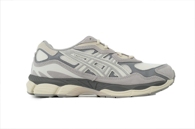 【BA3M5】NYC-米灰 亚瑟士 复古时尚跑步鞋 1201A789-103 ASICS Gel NYC 'Cream Oyster Grey'