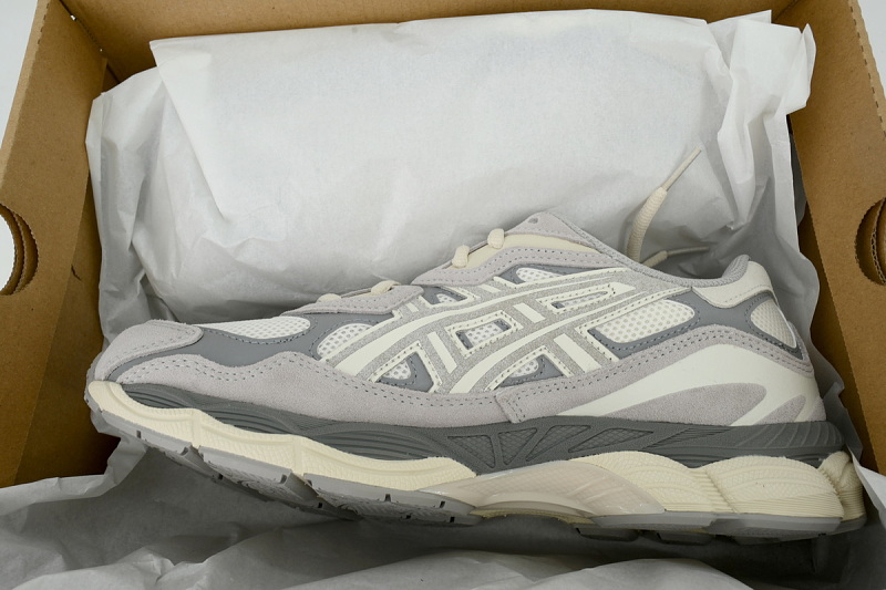 【BA3M5】NYC-米灰 亚瑟士 复古时尚跑步鞋 1201A789-103 ASICS Gel NYC 'Cream Oyster Grey'