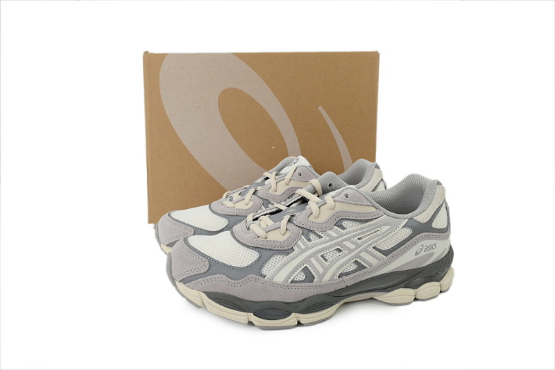 【BA3M5】NYC-米灰 亚瑟士 复古时尚跑步鞋 1201A789-103 ASICS Gel NYC 'Cream Oyster Grey'