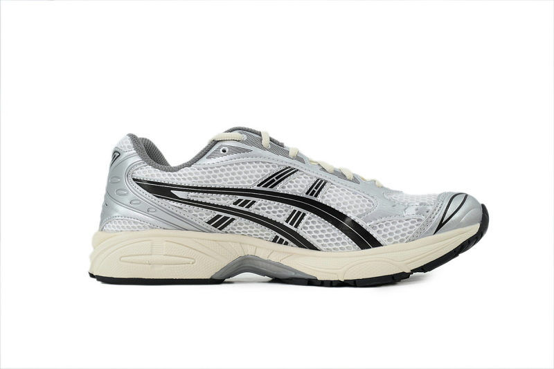 【BA3M5】银灰黑 亚瑟士 复古时尚跑步鞋 1201A457-101 JJJJound x ASICS Gel Kayano 14 'Silver Black'