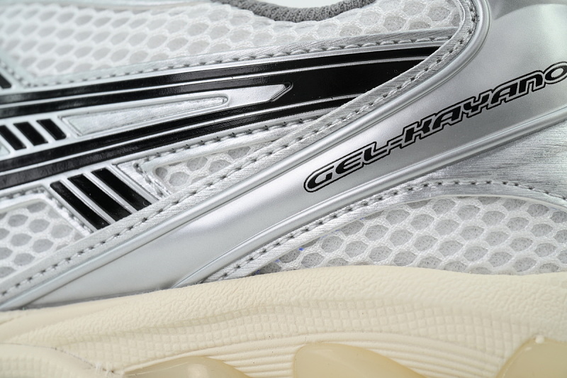 【BA3M5】银灰黑 亚瑟士 复古时尚跑步鞋 1201A457-101 JJJJound x ASICS Gel Kayano 14 'Silver Black'