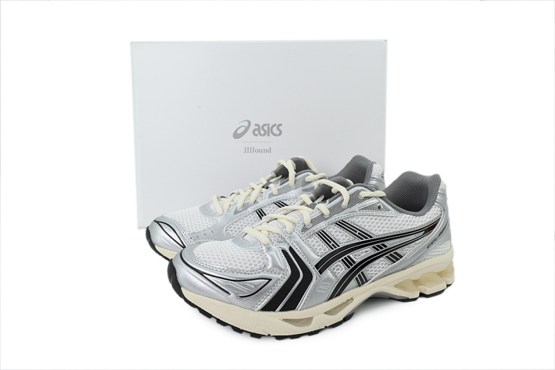 【BA3M5】银灰黑 亚瑟士 复古时尚跑步鞋 1201A457-101 JJJJound x ASICS Gel Kayano 14 'Silver Black'