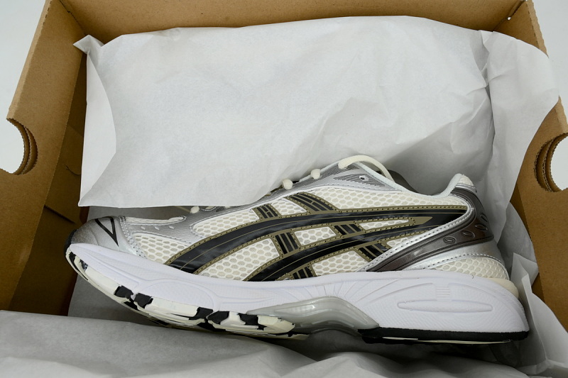 【BA3M5】米黑棕 亚瑟士 复古时尚跑步鞋 1201A019-108 ASICS Gel Kayano 14 'Silver Cream'