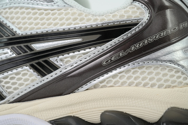 【BA3M5】米黑棕 亚瑟士 复古时尚跑步鞋 1201A019-108 ASICS Gel Kayano 14 'Silver Cream'
