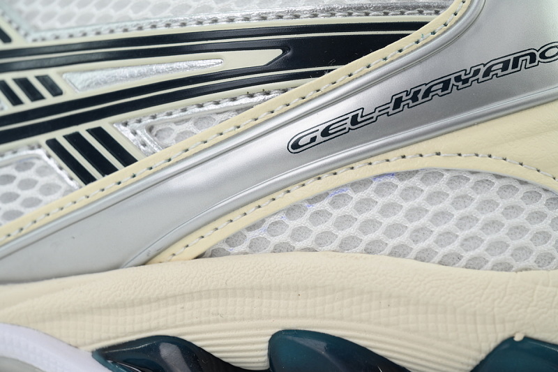 【BA3M5】白黑银 亚瑟士 复古时尚跑步鞋 1202A056-109 ASICS Wmns Gel Kayano 14 'White Midnight'