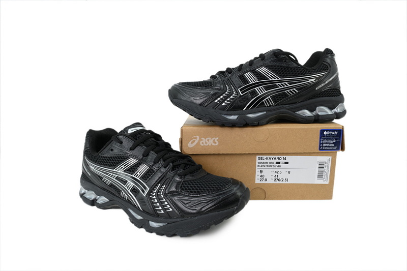 【BA3M5】黑银 亚瑟士 复古时尚跑步鞋 1201A019-006 ASICS Gel Kayano 14 'Black Pure Silver'