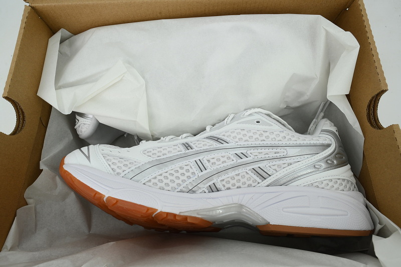 【BA3M5】白色 亚瑟士 复古时尚跑步鞋 1203A727-100 A.P.C. x ASICS Gel Kayano 14 'White Pure Silver'