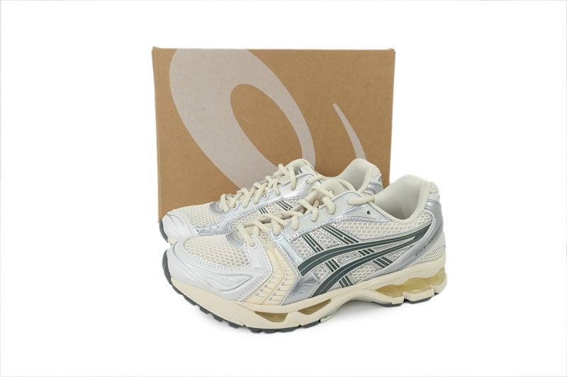 【BA3M5】米色 亚瑟士 复古时尚跑步鞋 1201A019-200 ASICS Gel Kayano 14 'Birch Dark Pewter'