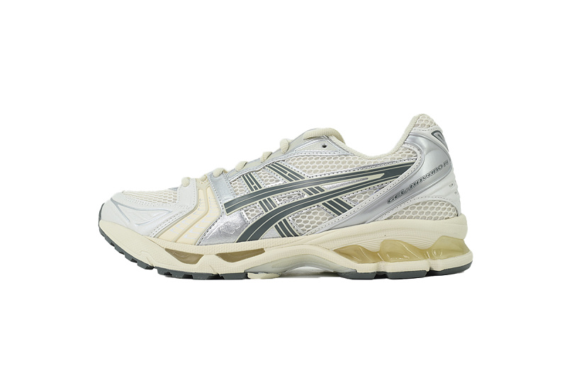 【BA3M5】米色 亚瑟士 复古时尚跑步鞋 1201A019-200 ASICS Gel Kayano 14 'Birch Dark Pewter'