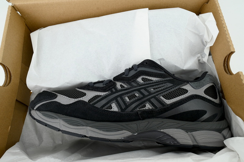 【BA3M5】NYC-黑色 亚瑟士 复古时尚跑步鞋 1201A789-020 ASICS Gel NYC 'Graphite Grey Black'