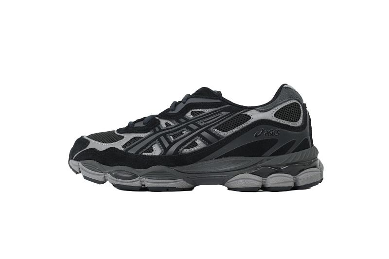 【BA3M5】NYC-黑色 亚瑟士 复古时尚跑步鞋 1201A789-020 ASICS Gel NYC 'Graphite Grey Black'