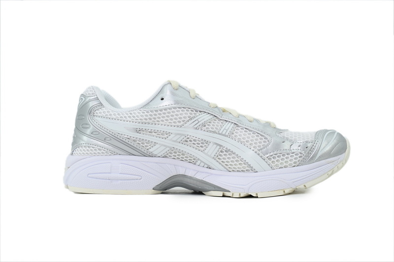 【BA3M5】银白 亚瑟士 复古时尚跑步鞋 1201A457-100 JJJJound x ASICS Gel Kayano 14 'Silver White'