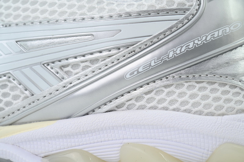 【BA3M5】银白 亚瑟士 复古时尚跑步鞋 1201A457-100 JJJJound x ASICS Gel Kayano 14 'Silver White'