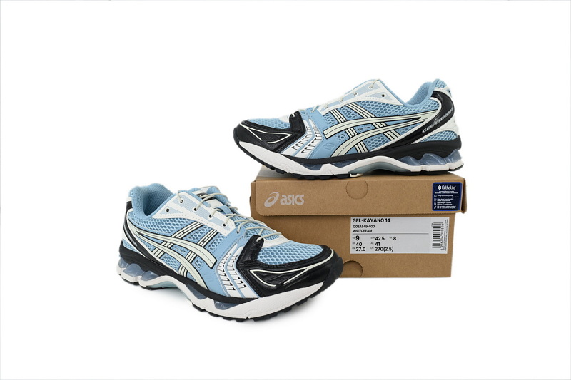 【BA3M5】迷雾蓝 亚瑟士 复古时尚跑步鞋 1203A549-400 ASICS Gel Kayano 14 'Unlimited Pack - Mist Cream'