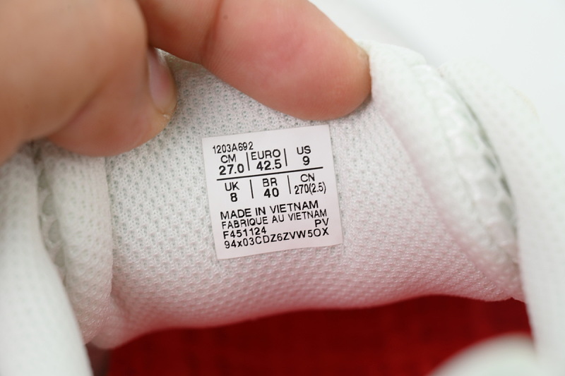 【BA3M5】白银红 亚瑟士 复古时尚跑步鞋 1203A692-100 ASICS Gel Kayano 14 'Just Say No' Sneaker Politics Exclusive