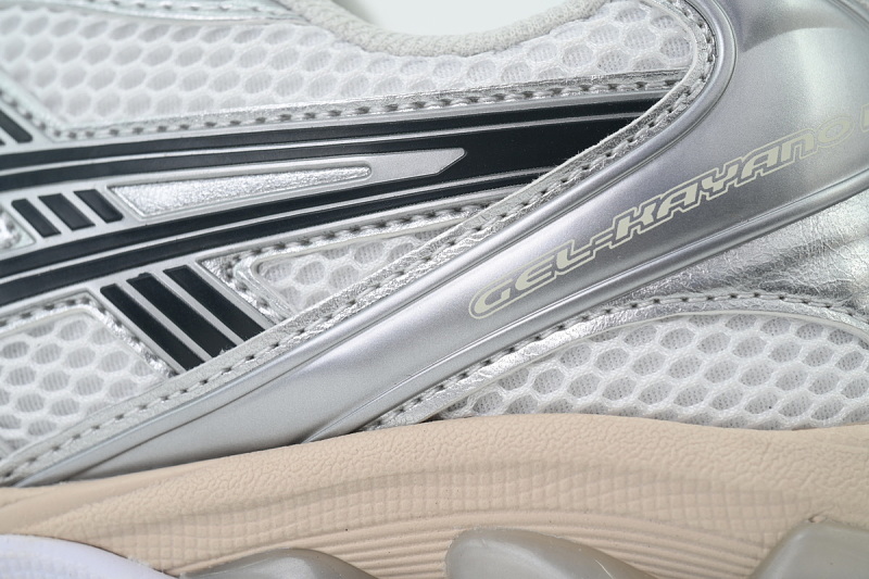 【BA3M5】银色 亚瑟士 复古时尚跑步鞋 1203A537-110 ASICS Gel Kayano 14 'White Graphite Grey'