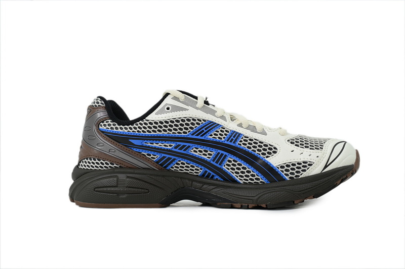 【BA3M5】白棕蓝 亚瑟士 复古时尚跑步鞋 1203A740-104 ASICS Gel Kayano 14 'Cream Blue Coast'