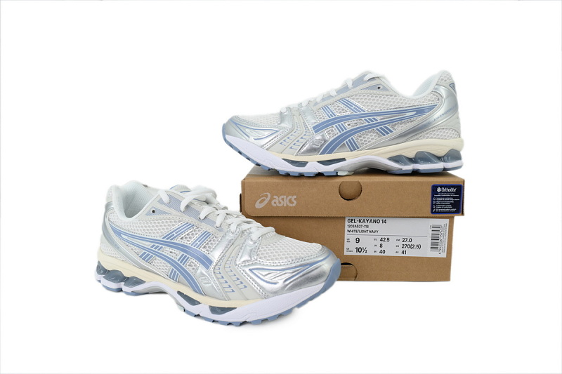 【BA3M5】白浅蓝  亚瑟士 复古时尚跑步鞋 1203A537-115 ASICS Gel Kayano 14 'White Light Navy'