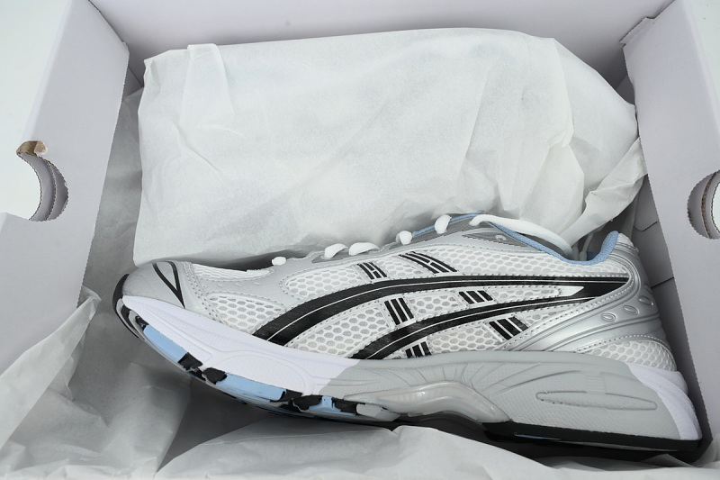 【BA3M5】白冰蓝 亚瑟士 复古时尚跑步鞋 1203A961-101 JJJJound x ASICS Gel Kayano 14 'White Baby Blue'
