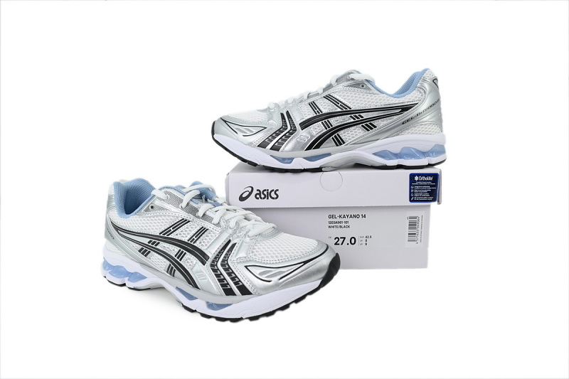【BA3M5】白冰蓝 亚瑟士 复古时尚跑步鞋 1203A961-101 JJJJound x ASICS Gel Kayano 14 'White Baby Blue'