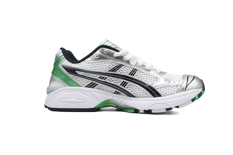 【BA7X7】银黑绿 亚瑟士 复古时尚跑步鞋 1201A019-110 Asics Gel Kayano 14 'White Malachite Green'