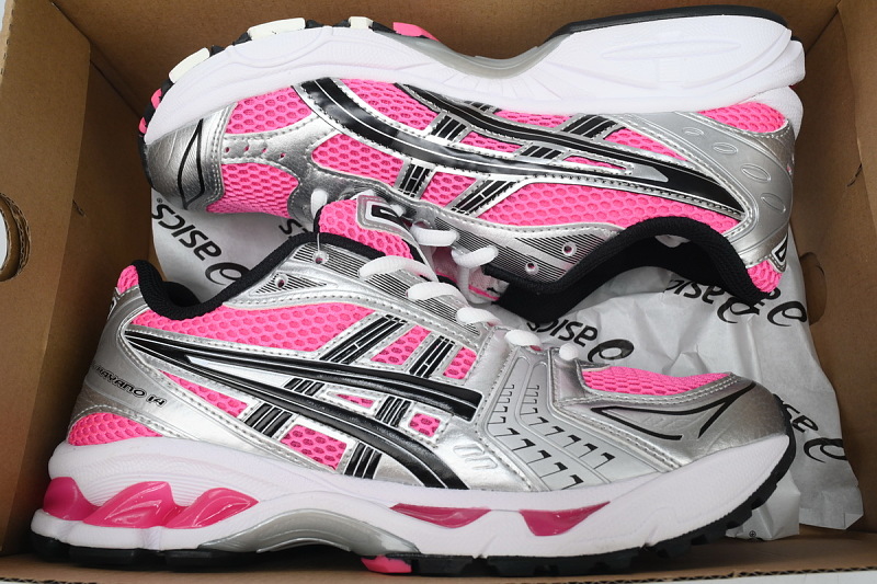 【BA7X7】银粉黑 亚瑟士 复古时尚跑步鞋 1201A019-700 Asics Gel Kayano 14 'Pink Glow'