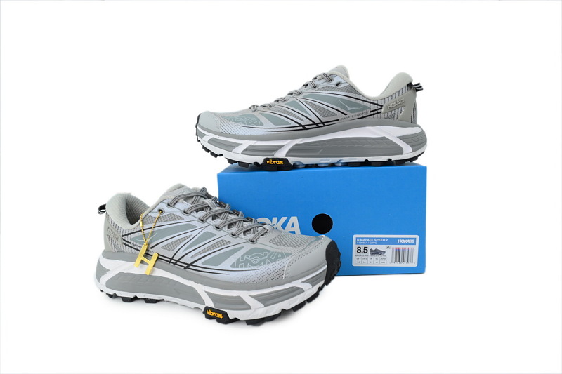【BA5HH】银灰-9 HOKA 低帮跑步鞋 马法特 2 1126851-SRYG HOKA Mafate Speed 2 'Galactic Grey'