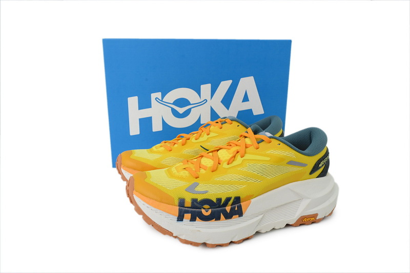 【BA5HH】柠檬黄-2 HOKA 马法特 X 低帮跑步鞋 1161990-ZTM HOKA Mafate X 'Zest Mountain Fog'