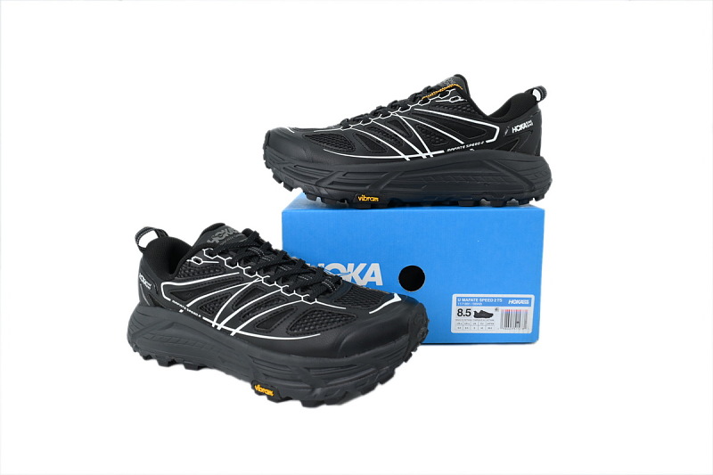 yupoo_401530_abdda19d.jpg 【BA5HH】黑色新-11 HOKA 低帮跑步鞋 马法特 2 1171891-BBNB HOKA Mafate Speed 2 'Carbon Black'