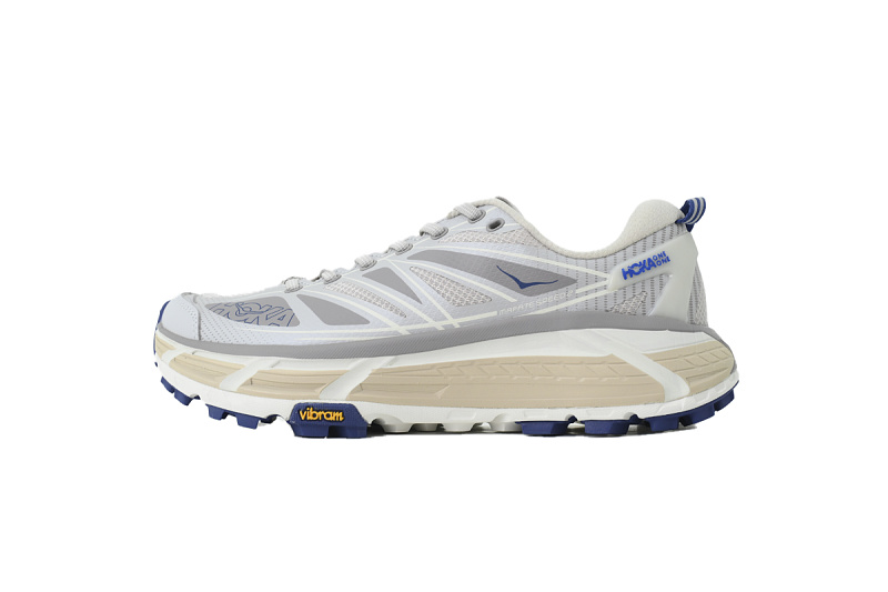【BA5HH】灰蓝-8 HOKA 低帮跑步鞋 马法特 2 1126851-OPR HOKA Mafate Speed 2 'Oat Milk Vaporous'