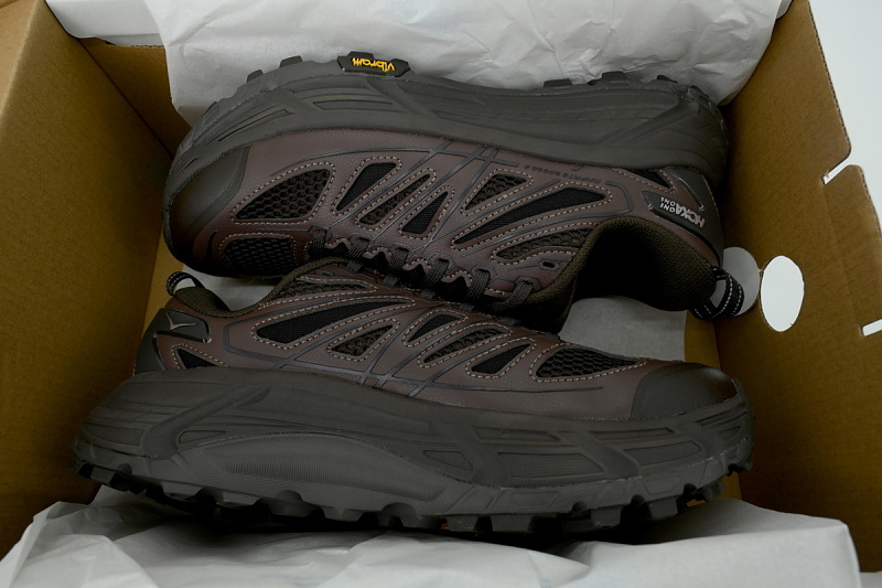 【BA5HH】棕色新-12 HOKA 马法特 2 低帮跑步鞋 1171891-CNW HOKA Mafate Speed 2 'Cast Iron Walnut'