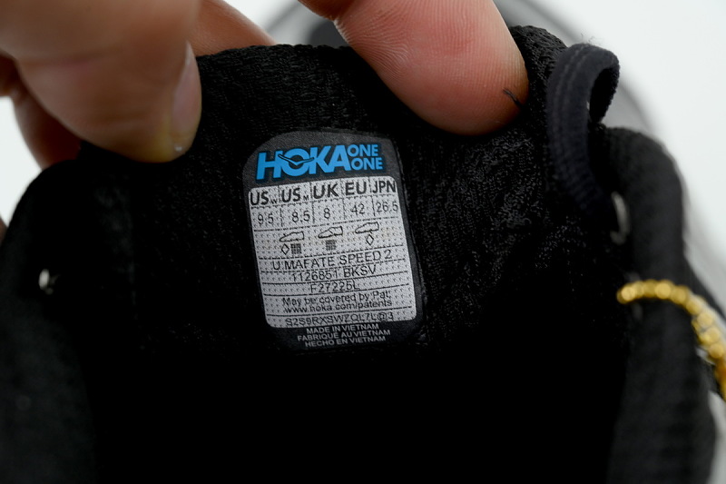 【BA5HH】黑银-13 HOKA 马法特 2 低帮跑步鞋 1126851-BKSV HOKA Mafate Speed 2 'Black Silver'