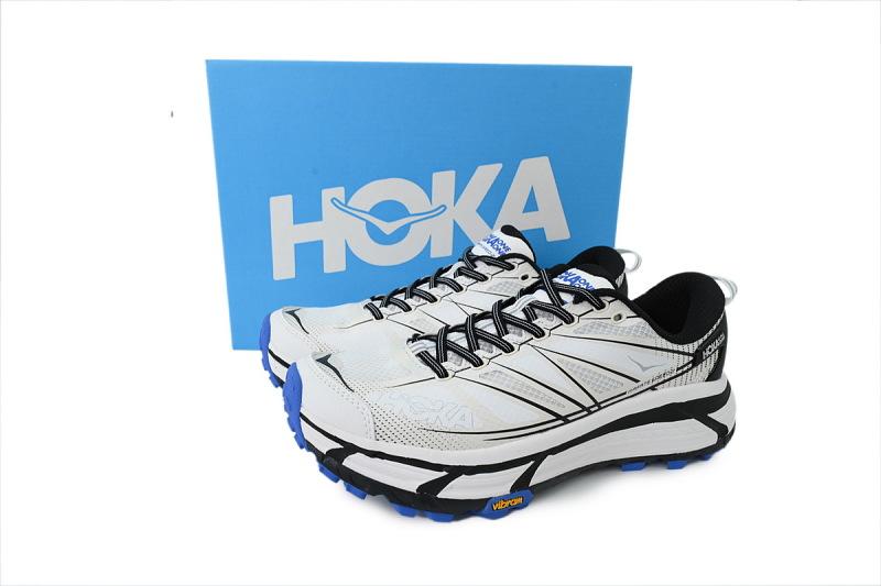 【BA5HH】白黑蓝-16 HOKA 马法特 2 低帮跑步鞋 1126851-WTCB HOKA Mafate Speed 2 'White Cobalt Blue'