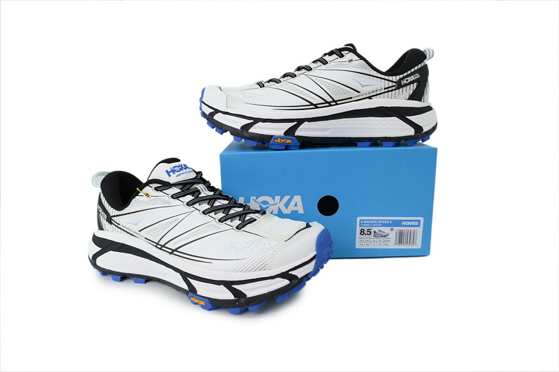 【BA5HH】白黑蓝-16 HOKA 马法特 2 低帮跑步鞋 1126851-WTCB HOKA Mafate Speed 2 'White Cobalt Blue'