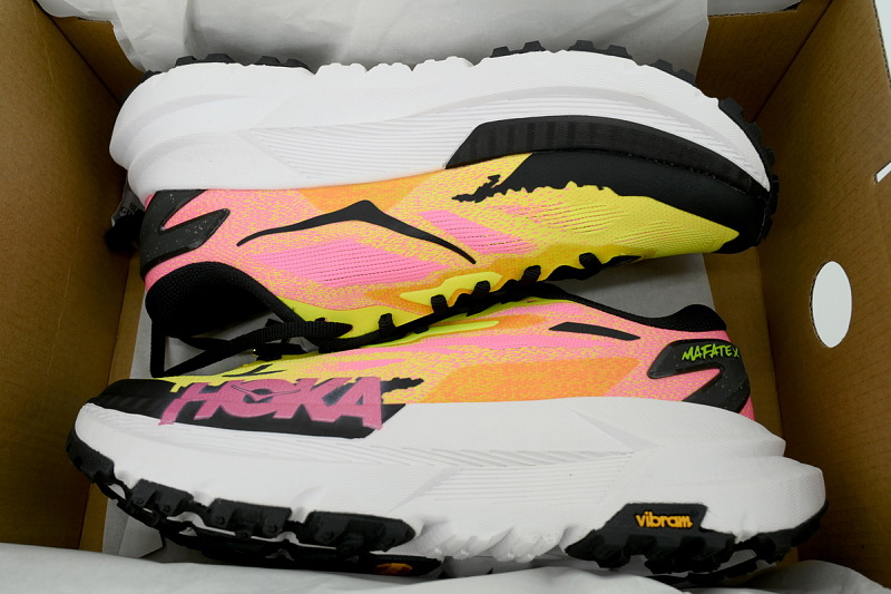 【BA5HH】西瓜红-5 HOKA 马法特 X 低帮跑步鞋 1161990-NNH HOKA Mafate X 'Neon Hoka Citrus/Neon Rose'