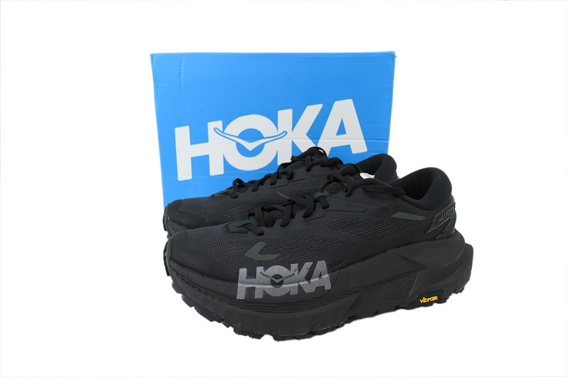 【BA5HH】全黑-9 HOKA 马法特 X 低帮跑步鞋 1173310-BCKST HOKA Mafate X 'Black Satellite Grey'