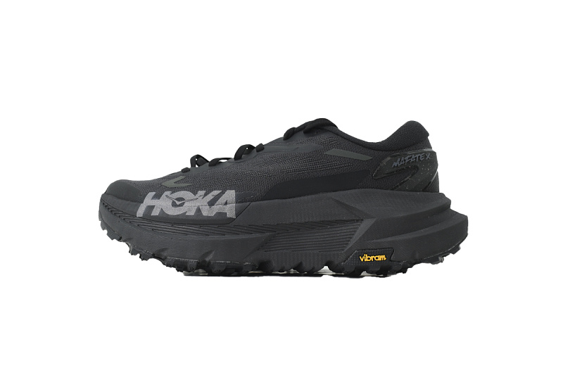 【BA5HH】全黑-9 HOKA 马法特 X 低帮跑步鞋 1173310-BCKST HOKA Mafate X 'Black Satellite Grey'
