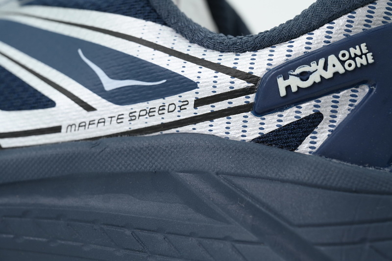 【BA5HH】暗夜银-3 HOKA 马法特 2 低帮跑步鞋 1126851-VYNV HOKA Mafate Speed 2 'Varsity Navy Silver'