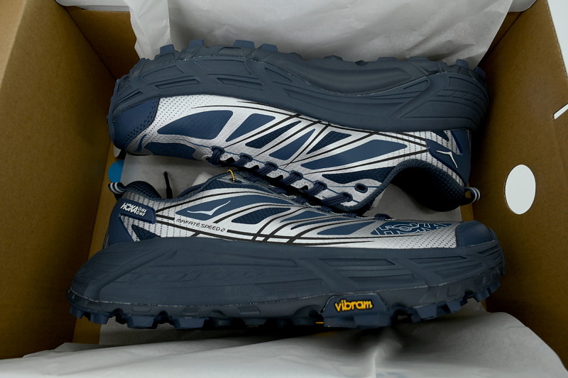 【BA5HH】暗夜银-3 HOKA 马法特 2 低帮跑步鞋 1126851-VYNV HOKA Mafate Speed 2 'Varsity Navy Silver'