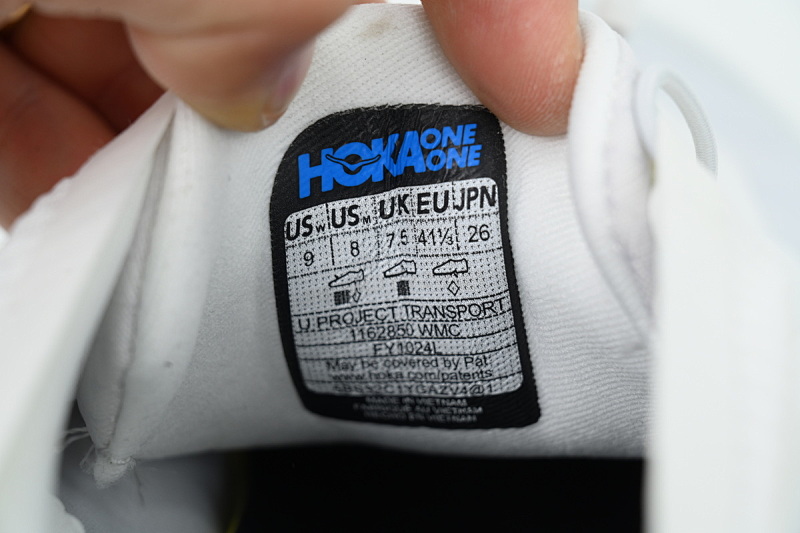 【BA5HO】月光白 HOKA ONE ONE PROJECT TRANSPORT 百搭舒适 防滑耐磨 低帮 生活休闲鞋 1162850-WMC HOKA Moonlight White