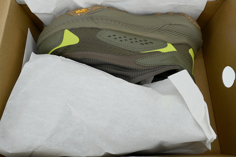 【BA5HO】橄榄棕 HOKA ONE ONE PROJECT TRANSPORT 百搭舒适 防滑耐磨 低帮 生活休闲鞋 1162850-DTQ HOKA Olive Brown