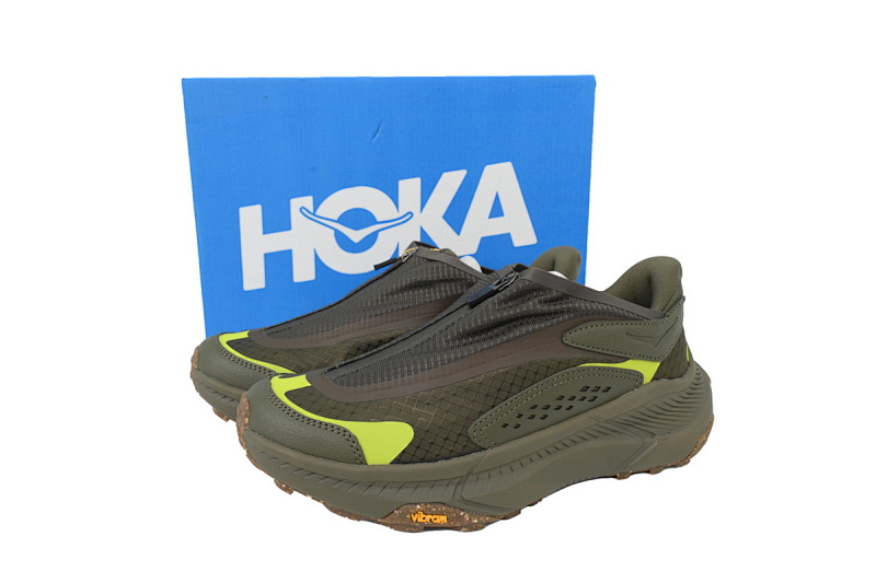 【BA5HO】橄榄棕 HOKA ONE ONE PROJECT TRANSPORT 百搭舒适 防滑耐磨 低帮 生活休闲鞋 1162850-DTQ HOKA Olive Brown
