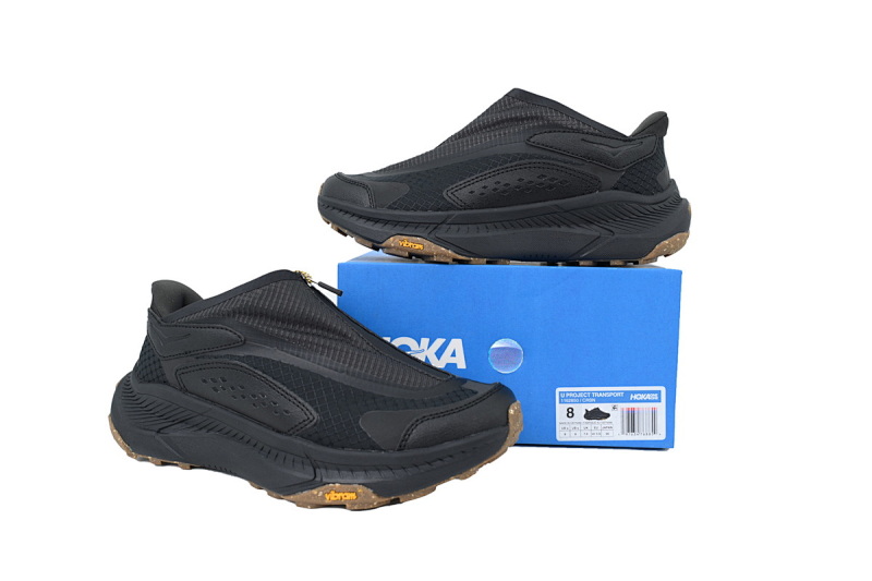 【BA5HO】静夜黑 HOKA ONE ONE PROJECT TRANSPORT 百搭舒适 防滑耐磨 低帮 生活休闲鞋 1162850-CRBN  HOKA Quiet Night Black
