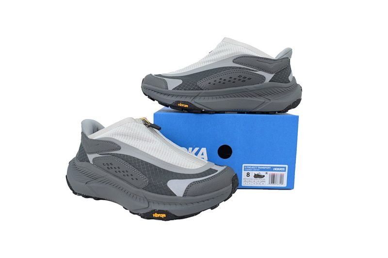 【BA5HO】深岩灰 HOKA ONE ONE PROJECT TRANSPORT 百搭舒适 防滑耐磨 低帮 生活休闲鞋 1162850-SSTST  HOKA Deep Rock Grey