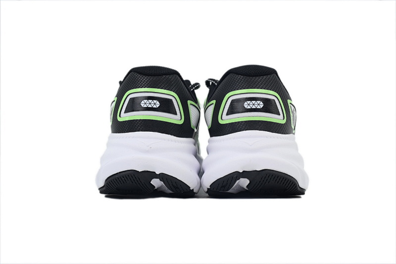 【BA7HO】黑白绿-4 HOKA ONE ONE CLIFTON ONE 9 舒适柔软防滑 低帮 休闲跑步鞋 1155370-BWHT Clifton One9 'White Black Green