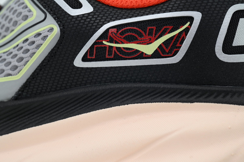yupoo_402252_765fe2e4.jpg 【BA7HO】黑灰红-5 HOKA ONE ONE CLIFTON ONE 9 舒适柔软防滑 低帮 休闲跑步鞋 1155370-HBN Clifton One9 'Grey Black Habane