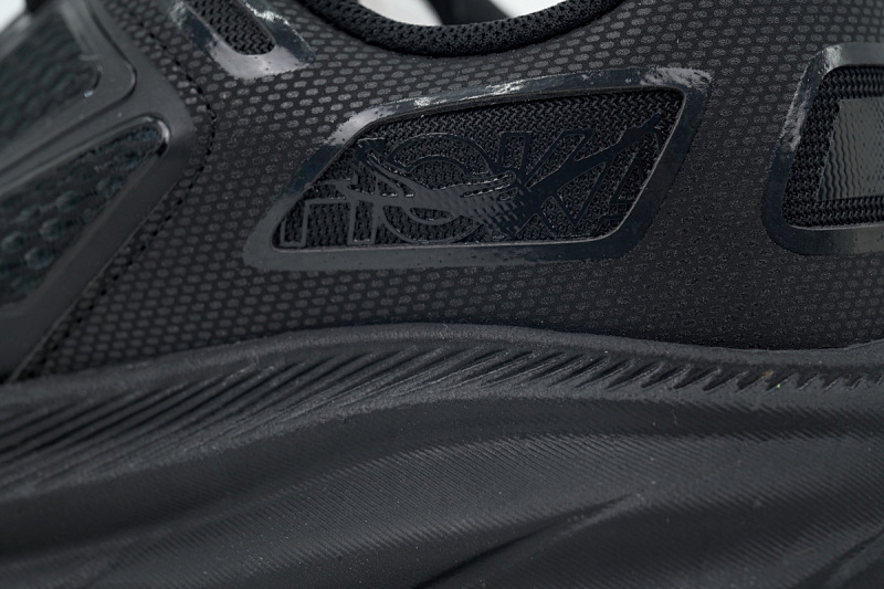 【BA7HO】黑色-2 HOKA ONE ONE CLIFTON ONE 9 舒适柔软防滑 低帮 休闲跑步鞋 1155370-BBNB Clifton One9 'Carbon Black'