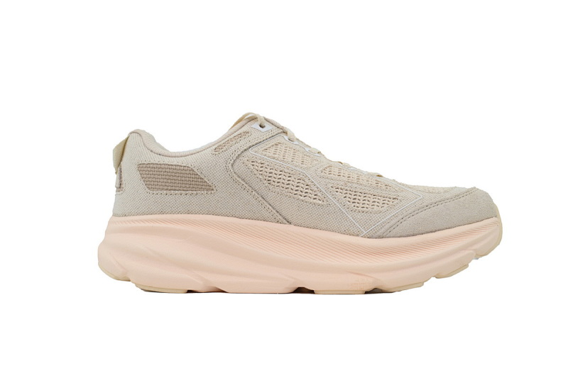 【BA7HO】米色-1 HOKA ONE ONE CLIFTON ONE 9 舒适柔软防滑 低帮 休闲跑步鞋 1162135-ACL Clifton One9 BP 'Alabaster'