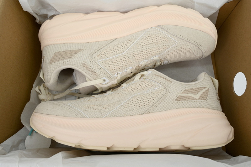 【BA7HO】米色-1 HOKA ONE ONE CLIFTON ONE 9 舒适柔软防滑 低帮 休闲跑步鞋 1162135-ACL Clifton One9 BP 'Alabaster'